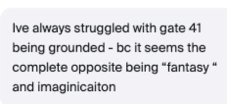 Message from the class chat